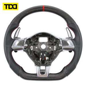 Volante Deportivo Personalizado TDD de Fibra de Carbono para MK6 TIGUAN Golf 5 GTI MK5 GTI GLI Golf R32 - Product Image 4