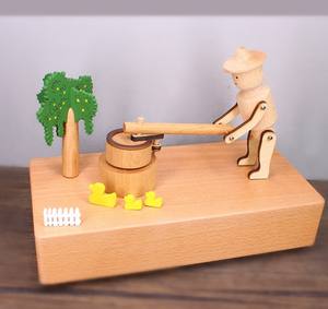 <span class=keywords><strong>Caja</strong></span> <span class=keywords><strong>Musical</strong></span> <span class=keywords><strong>de</strong></span> Madera Maciza, Tallada a Mano, con Personajes <span class=keywords><strong>de</strong></span> Dibujos Animados, Juguete <span class=keywords><strong>Musical</strong></span> - Product Image 3