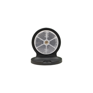Yol Çizgi Belirleyici Fabrikası, Otoyol Bariyer Çizgi Belirleyicileri Üretiyor Çap 60mm Yuvarlak Reflektörlü PMMA Lens Kauçuk Taban KT113 - Product Image 1