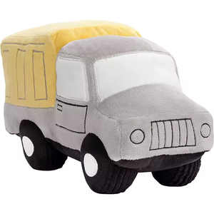 Petit camion bleu personnalisé du fabricant Jouet en peluche doux Animal en peluche Couette en coton Cadeau technique brodé Anniversaire du garçon - Product Image 5