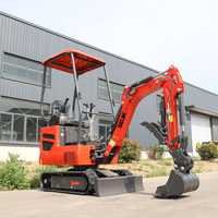 Envío Gratis, Mini Excavadora SDJK de 1, 2 y 3.5 Toneladas, con Motor Kubota, Certificación CE y EPA, Mini Excavadora Hidráulica Nueva