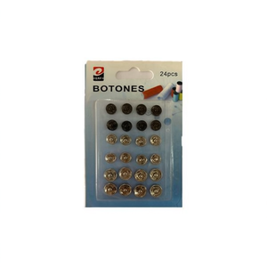 Mnj Buttons 24Pcs Metal Snap Fasteners For Clothing And Bags - Product Image 1