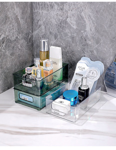 Caja de Joyería Rectangular Transparente de Plástico PET Moldeado por Inyección para Almacenamiento de Joyas, Estilo Clásico, Libre de BPA, Apilable - Product Image 5