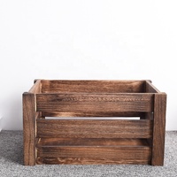 Caisse d'emballage de tomate en bois de taille personnalisée