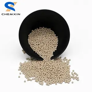 CHEMXIN 0.4-0.8mm 1.6-2.5mm tamis moléculaire 13x hp zéolite d'oxygène thérapeutique production 13x zéolite jlox-501