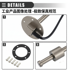 เซ็นเซอร์วัดระดับน้ำมันในรถบรรทุกพร้อมตัวบ่งชี้ระดับน้ำมัน - Product Image 6