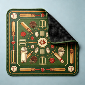 Tappetino da Mahjong Cosmic Galaxy, Stampa Mappa Stellare Costellazioni Oro Viola Spazio Profondo, Tappetino Antiscivolo in Microfibra per 4 Giocatori - Product Image 6