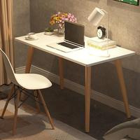 Bureau d'Écriture de Chambre Style Personnalisable Simple et Moderne Avec Pieds en Bois Massif, Table d'Étude pour Enfant
