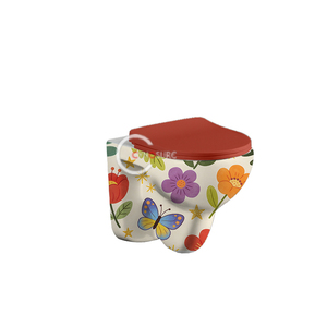 Toilette pour enfants de maternelle, de petite taille, épaissie, aux formes mignonnes et amusantes, pour salle de bain de maternelle - Product Image 3