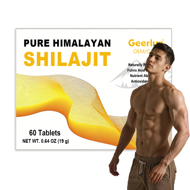 Factory Hot Sale Sports Supplement Increase Energy Levels and Enhance Endurance Himalayan Shilajit Tablets