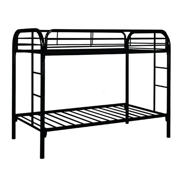 Cheap Industrial Double Bunk Bed Detachable Metal Iron Bunk For Home Hostels