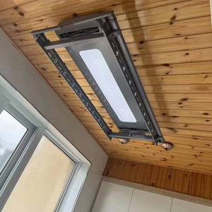 Nouveau séchoir à vêtements électrique de luxe avec éclairage hauteur réglable séchoir à vêtements librement extensible - Product Image 2