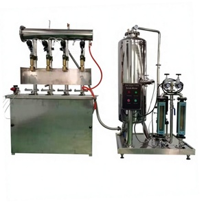 <span class=keywords><strong>Machine</strong></span> de remplissage semi-automatique de boissons gazeuses professionnelle à pression pneumatique pour vin, bière et soda, avec cylindre de CO2. - Product Image 6