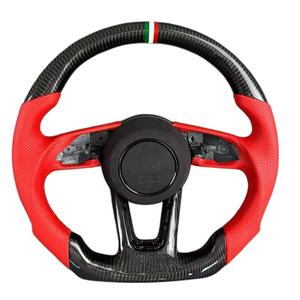 <span class=keywords><strong>Volante</strong></span> Deportivo de Fibra de Carbono Forjado y Calentado con Alcántara para <span class=keywords><strong>Audi</strong></span> <span class=keywords><strong>A4</strong></span> B7 <span class=keywords><strong>B8</strong></span> <span class=keywords><strong>B8</strong></span>.5 B9 <span class=keywords><strong>Sline</strong></span>, Años 2014 2017 2018 2019 2020 2022 - Product Image 4