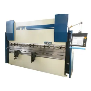 Anhui YAWEI ITALY ESA บาร์แรงบิดระบบ CNC TPYE กดเบรก S525ระบบ100t3200รุ่น3 + 1แกน