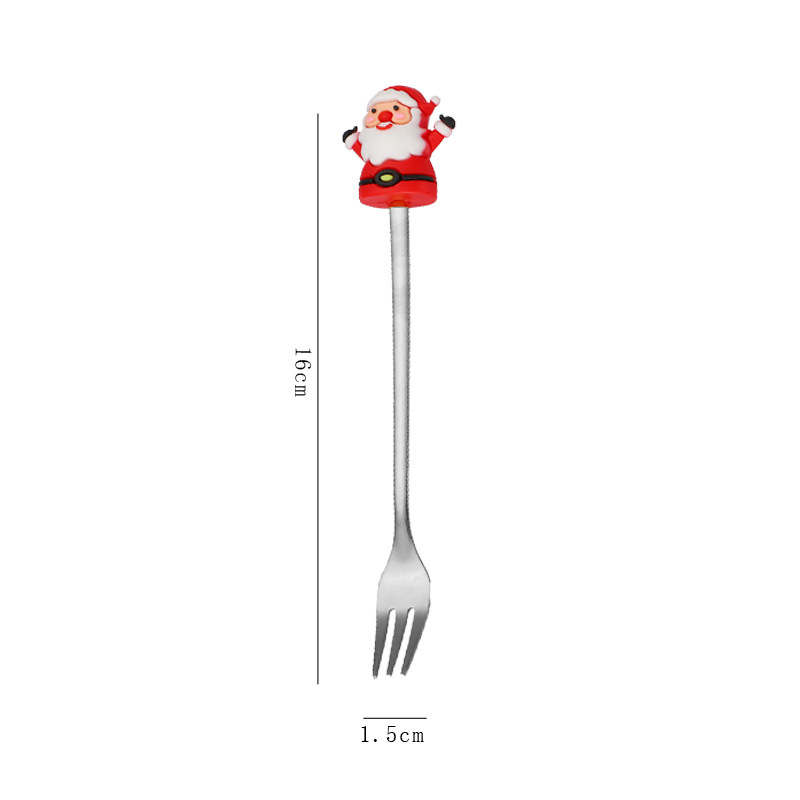 Fourchette du Père Noël [Argent]