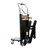 Chariot monte-escaliers électrique à quatre roues certifié CE 300 kg avec moteur, chariot à main motorisé personnalisable OEM