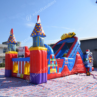 Jeux de camp d'entraînement de course d'obstacles gonflables Super larges pour adultes