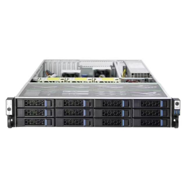 2U AMD EPYC 7002/7003 Storage Server Rack Server Supports HDD SSD NVME