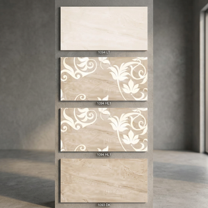 กระเบื้องเซรามิกตกแต่งผนังลายดีไซน์เนอร์ ขนาด 12x24 นิ้ว (30x60 ซม. / 300x600 มม.) สีเบจเข้ม ลายนูน สำหรับตกแต่งภายในและภายนอกบ้าน กระเบื้องปูผนังภายนอก - Product Image 2