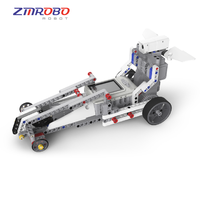Équipement robotique ZMROBO 49 en 1 STEM Jouet éducatif électrique en briques Blocs de construction Ensemble d'enseignement Garçons et filles Jouet intelligent DIY