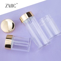 Pot à capsules en plastique de haute qualité 30g 60g, flacon vide avec bouchon à vis, emballage cosmétique, conteneur de stockage durable