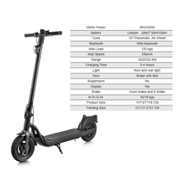 Elektro Roller-patinete eléctrico plegable para adultos, Motor de 350W, máxima inclinación, 25 km/h, solución de una parada, China