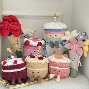 Wholesale Jellycats Coffee Cake <strong>Plush</strong> Released Factory Direct Sale Cute <strong>Plush</strong> jellycat <strong>Keychain</strong> Stuffed Animal <strong>Toys</strong> for Gifts - Product Image 1