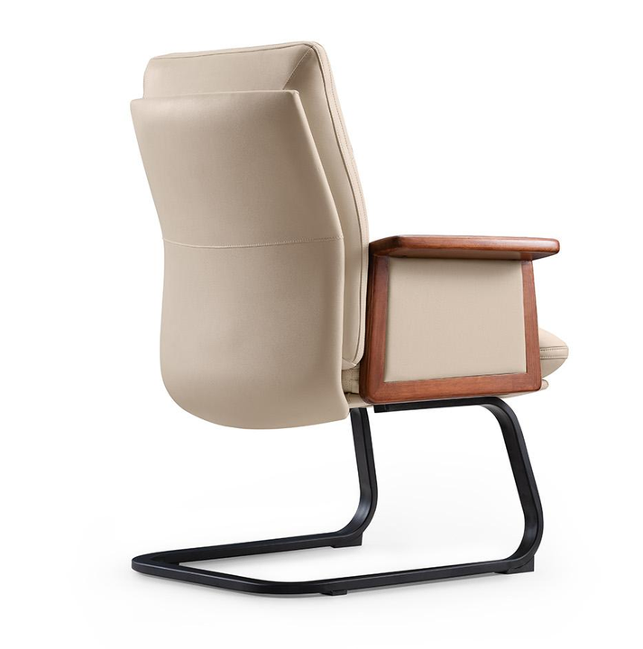 GHẾ QUỲ DA VITO GQDV-C2262 8 Household Leather boss Office Comfortable Executive Chair Solid Wood Armrests Conference Lift Computer Chair