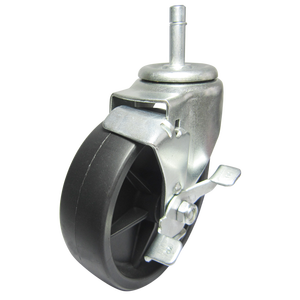 Giro de nylon plástico pequeno 50mm do dever claro do nível elevado com rodas do rodízio do freio do fechamento - Product Image 5