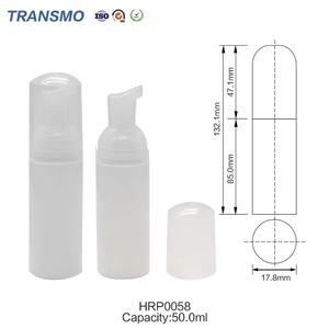Free Samples Wholesale Empty <b>Foam</b> Plastic Bottles Custom 50ml Empty <b>Foam</b> Soap Dispenser Bottle with Pump - Product Image 2