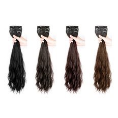 Parrucca donna moda quotidiana 1P parrucca parrucca WFGGHBR tendenza 3 parte extension capelli umani - Product Image 1