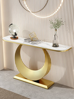 Table console de style industriel, nouvelle conception, vente en gros, pour entrée, tables étroites pour salon, table de canapé