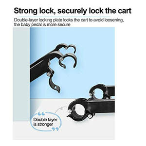 Glider Ride on Step Board 2 en 1 Baby Poussette Kid Board Comfort <span class=keywords><strong>Planche</strong></span> à roulettes avec siège détachable - Product Image 5