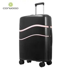 Bestseller Niedriger Preis OEM 3 Pcs Set PC Trolley Taschen Gepäck 8 Räder Mode Reisegepäck sets PC175