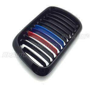 1 Paire de Grilles de Pare-chocs Avant Noires Brillantes Style M pour BMW E36 M3 Série 3 1997-1999 Kit de Carrosserie - Product Image 6