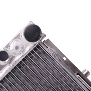 Radiatore in Alluminio a 3 File S-0202 per MERCEDES BENZ SL500 500 SL Gas 5.0L V8 1990-2002, Modello Base Convertibile <span class=keywords><strong>2</strong></span> Porte - Product Image 5