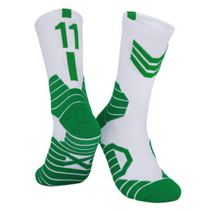 Calcetines de Baloncesto Personalizados al por Mayor con Logotipo, para Hombre, Media Caña, Acolchados, Transpirables, de Algodón, Absorbentes del Sudor, Antideslizantes, Deportivos - Product Image 3