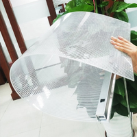 Écran de film transparent pliable et portable Écran LED transparent et flexible haute luminosité et longue durée de vie