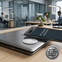 Etiqueta NFC Flexible para Metal, NTAG213, 13.56MHz, Resistente al Agua, para Identificación de Activos Metálicos