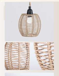 Personnalisation d'usine <span class=keywords><strong>Abat</strong></span>-<span class=keywords><strong>jour</strong></span> Hall Décoration de la maison Rotin Pendentif Lumière <span class=keywords><strong>Abat</strong></span>-<span class=keywords><strong>jour</strong></span> classique - Product Image 2