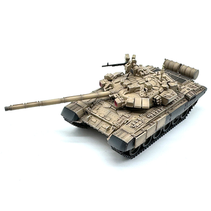 Modèle de <span class=keywords><strong>char</strong></span> d'assaut <span class=keywords><strong>russe</strong></span> <span class=keywords><strong>T90</strong></span> T-90 à l'échelle 1/72, peinture désertique, collection de bureau, ornement ou bibelot - Product Image 1