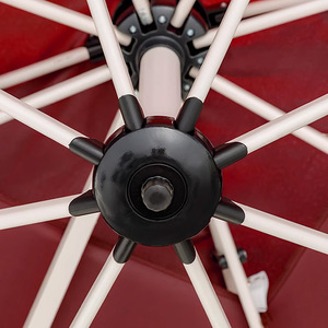 Paraguas de <span class=keywords><strong>Patio</strong></span> de 2,5 m * 2,5 m para restaurante, paraguas romano de pie lateral grande, sombrilla de inclinación 360 para jardín al aire libre - Product Image 5