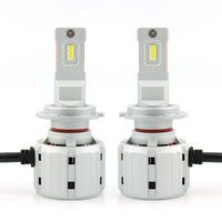 Alta potencia X20 H7 CANBUS Error libre LED faro H11 H8 HB3 HB4 9012 65W 12000LM ventilador faros para coche