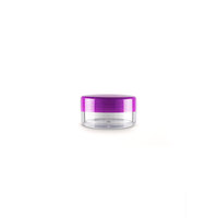 Récipient de crème pour le visage en plastique transparent 3g 5g 10g 15g 20g PS Mini crème pour les yeux Portable pot cosmétique vide emballage pour échantillon