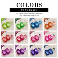 JTING Collection de vernis à ongles gel effet œil de chat néon 12 couleurs au design unique 15ml Vernis gel œil de chat sans TPO sans HEMA OEM ODM Gel néon