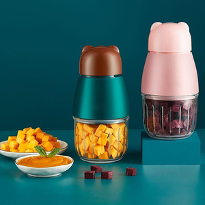 Máquina para Hacer Comida para Bebés, Picadora Eléctrica de Carne, Mezcladora de Alimentos, Frutas, Verduras y Carne, Mini Licuadora, Máquina para Preparar Complementos Alimenticios - Product Image 4