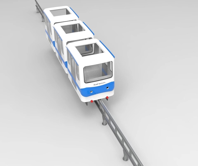 Amusement Park Train Electric Train Single Track Train for Sale