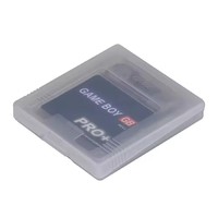 Étui de rangement transparent en plastique pour cartes de jeu N GameBoy GBC GBP, boîte de rangement, support de cartes de jeu, coque de protection
