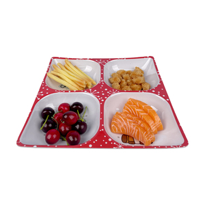 Placa <span class=keywords><strong>de</strong></span> plástico dividida <span class=keywords><strong>de</strong></span> <span class=keywords><strong>melamina</strong></span>, Feliz Navidad, Papá Noel, ciervo - Product Image 5